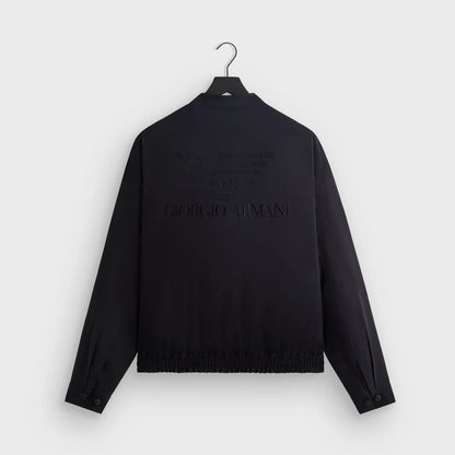 Giorgio Armani & Kith Collarless Bomber Jacket - Admiral