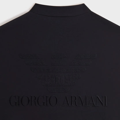 Giorgio Armani & Kith Collarless Bomber Jacket - Admiral