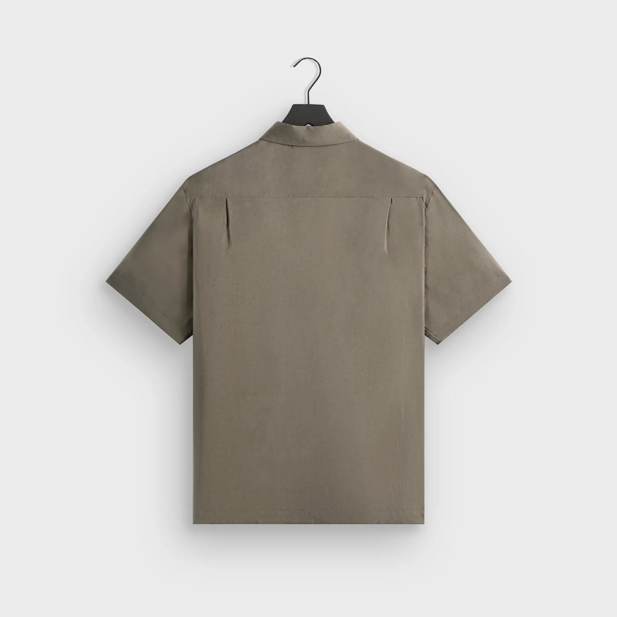 Giorgio Armani & Kith Silky Short Sleeve Button Up - Gravel