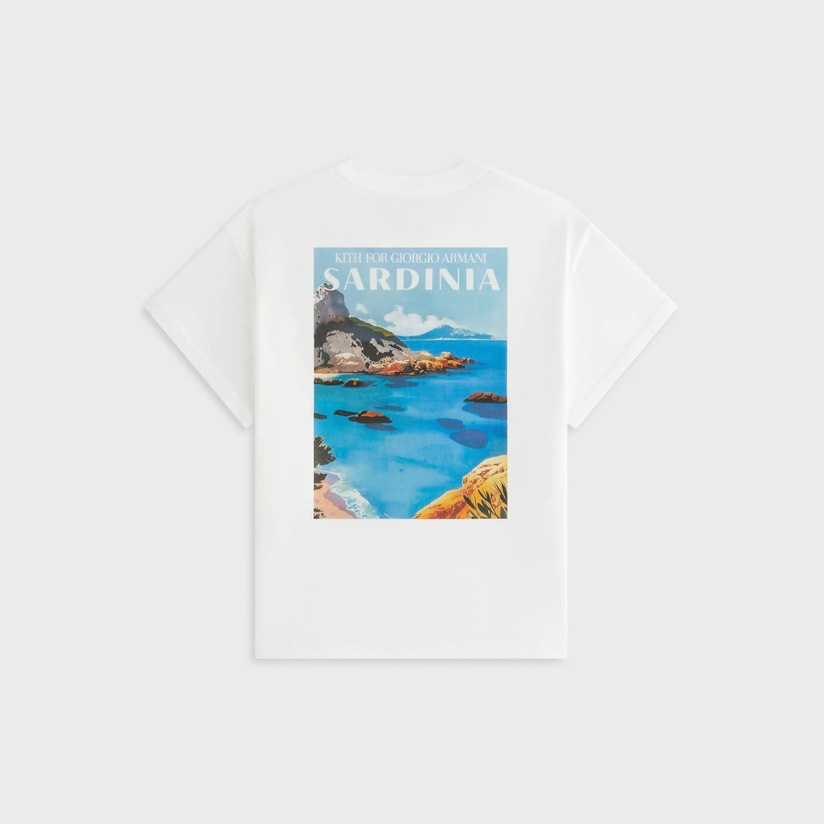 Giorgio Armani & Kith Women Sardinia Mulberry Tee - White