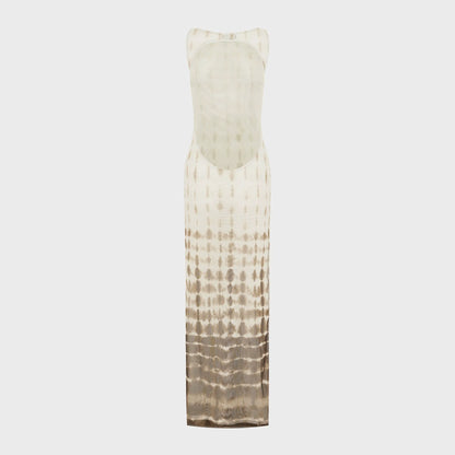 It's Now Cool The Backless Maxi Dress - Texx