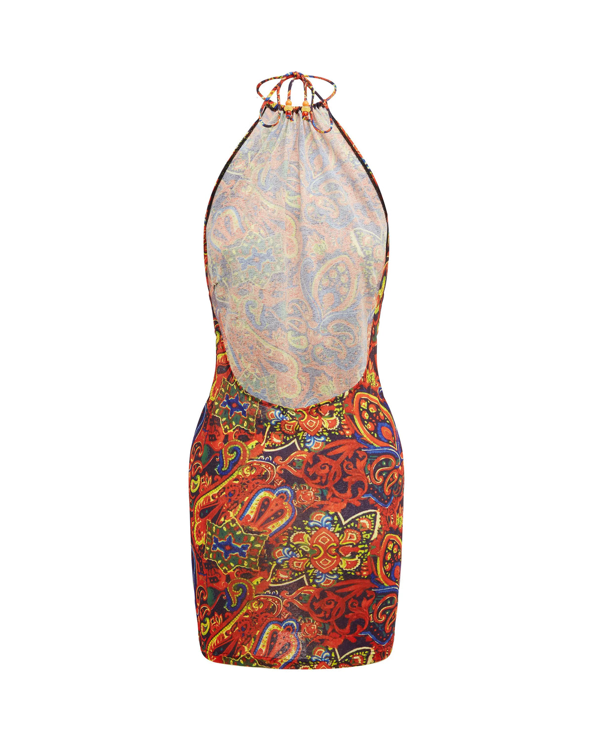 Its Now Cool The Halter Mini Dress - Babushka