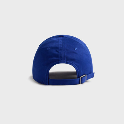 Jil Sander 23 Embroidered Cap - Bluebell