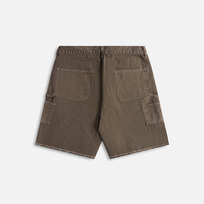 John Elliott Cut-Off Work Shorts - Brown