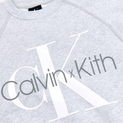 Kith for Calvin Klein Crewneck - Light Heather Grey