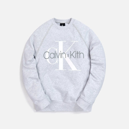 Kith for Calvin Klein Crewneck - Light Heather Grey