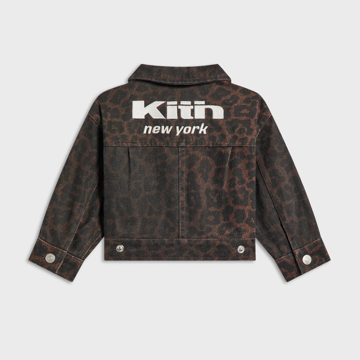 Kith Baby Leopard Alonzo Denim Jacket - Incognito