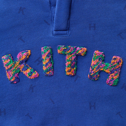 Kith Baby Monogram Chenille Nelson Hoodie - Cyclone