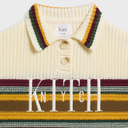 Kith Baby Chunky Knit Rugby Shirt - Sandrift