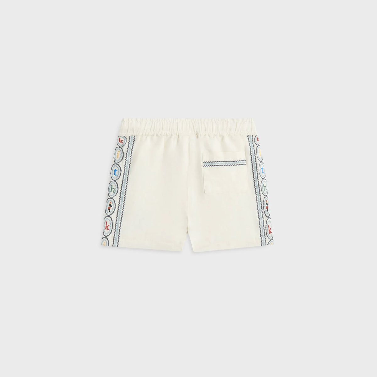 Kith Baby Novelty Embroidered Thompson Short - Silk