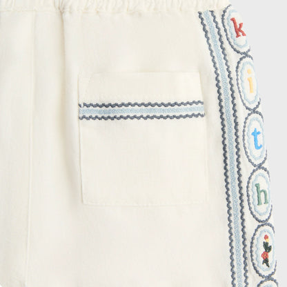 Kith Baby Novelty Embroidered Thompson Short - Silk