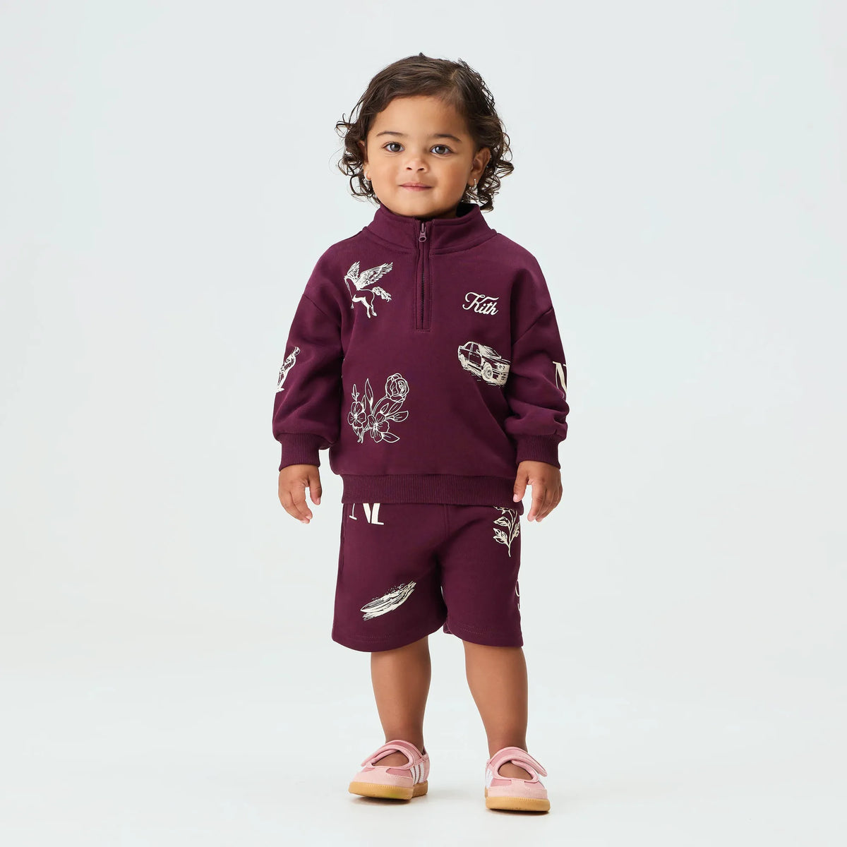 Kith Baby Logo Nelson Short - Essence