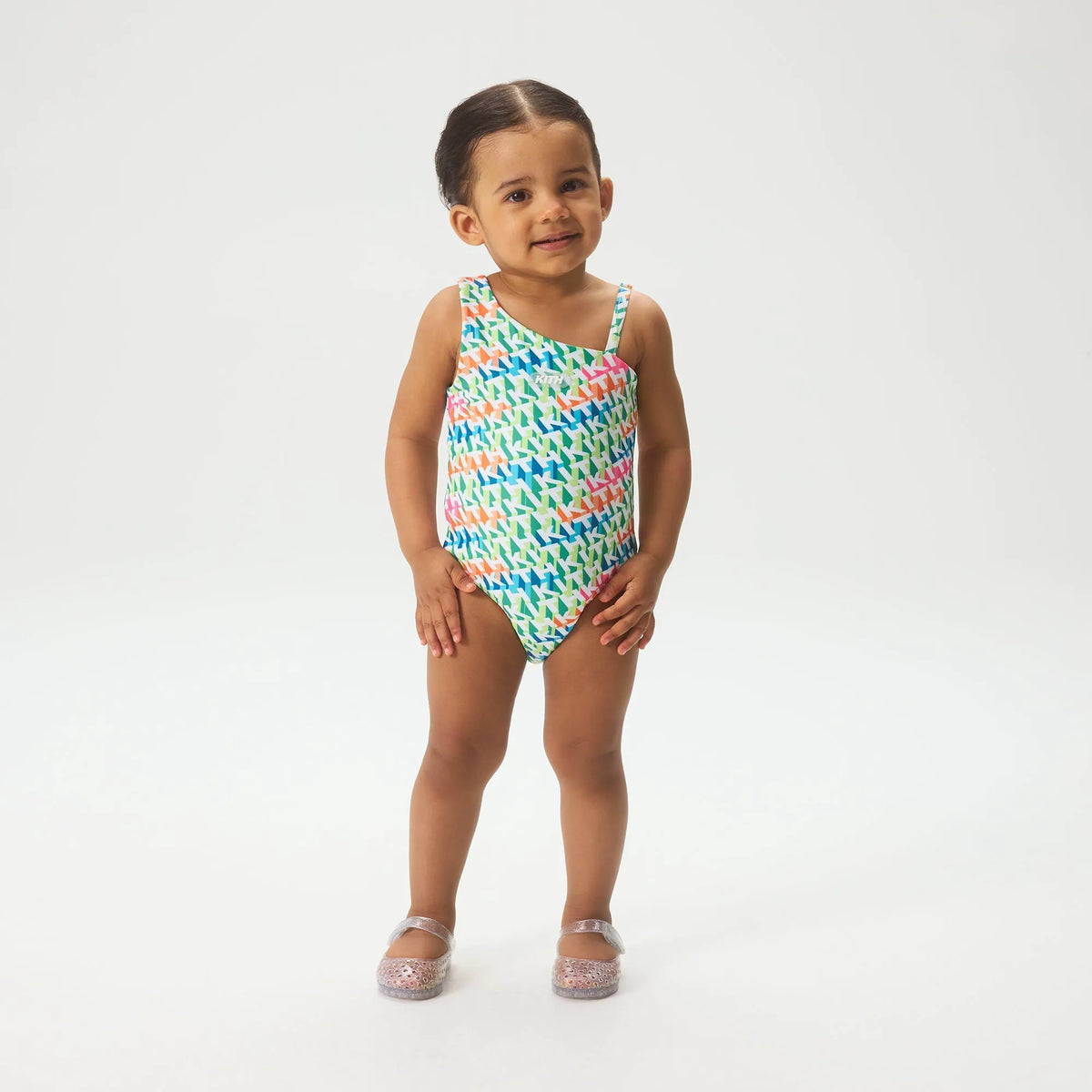 Kith Baby 3D Monogram Gemma One-Piece Suit - Periodot