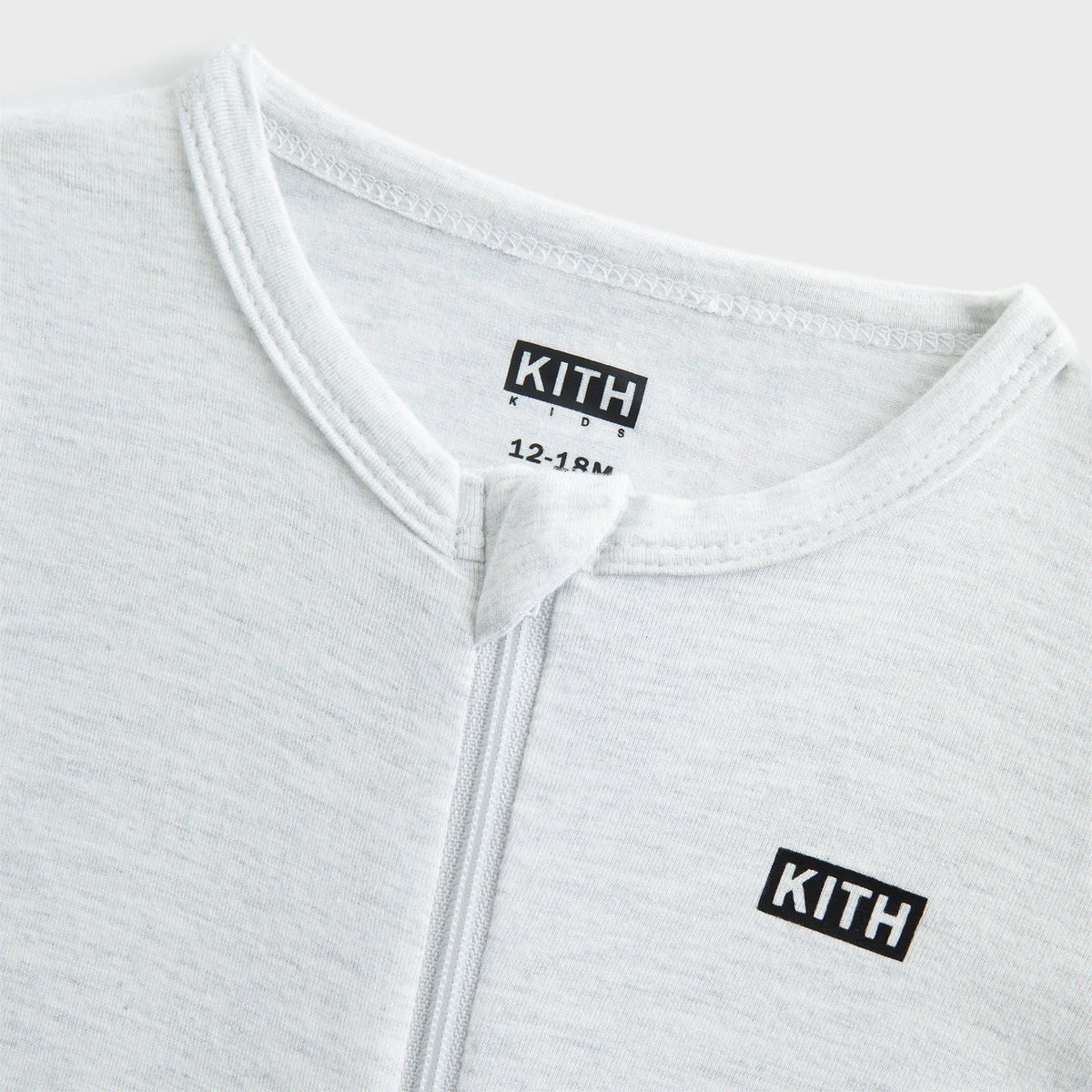Kith Baby Coverall - Light Heather Grey