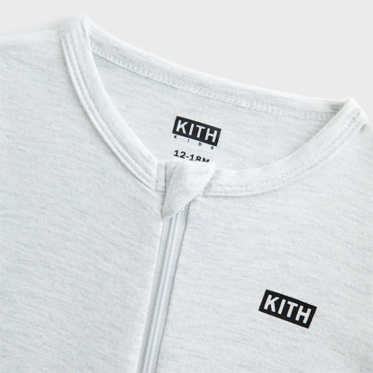 Kith Baby Coverall - Light Heather Grey
