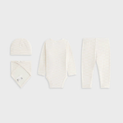 Kith Baby Monogram Box Gift Set - Waffle