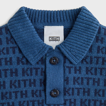 Kith Baby Monogram Polo Set - Torpedo
