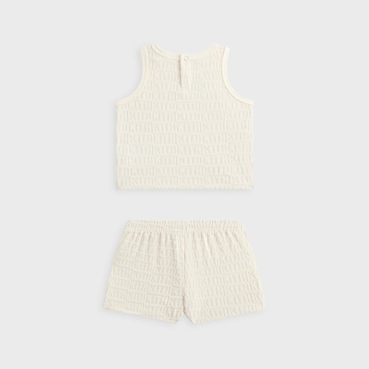 Kith Baby Monogram Terry Tank Set - Silk