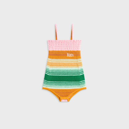Kith Baby Striped Romper Set - Midsummer