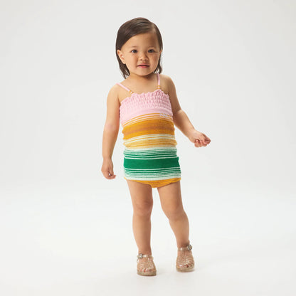 Kith Baby Striped Romper Set - Midsummer