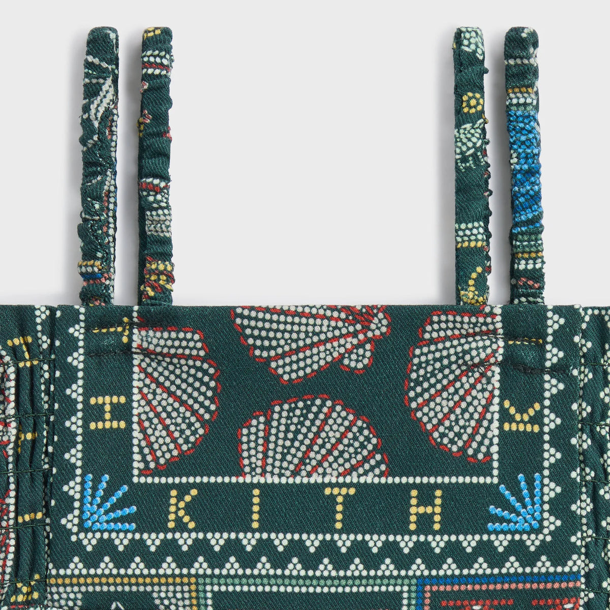 Kith Baby Beach Tile Dress Bloomer Set - Stadium