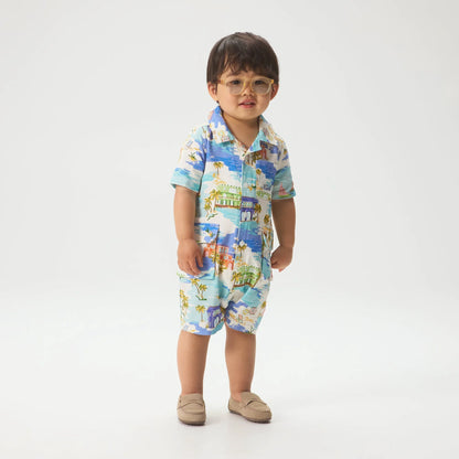 Kith Baby Scenic Belmont Shortall - Silk