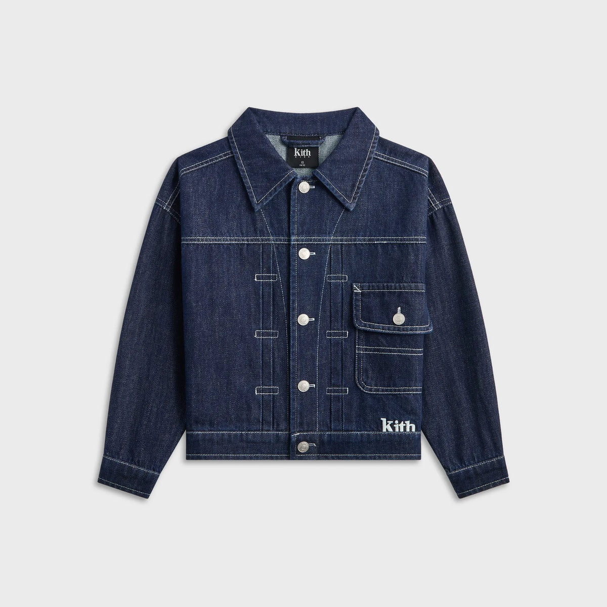 Kith Kids Alonzo II Denim Jacket - Dark Indigo
