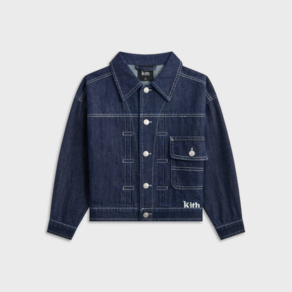 Kith Kids Alonzo II Denim Jacket - Dark Indigo