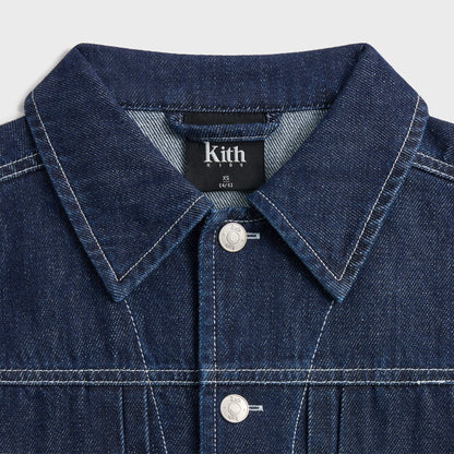 Kith Kids Alonzo II Denim Jacket - Dark Indigo