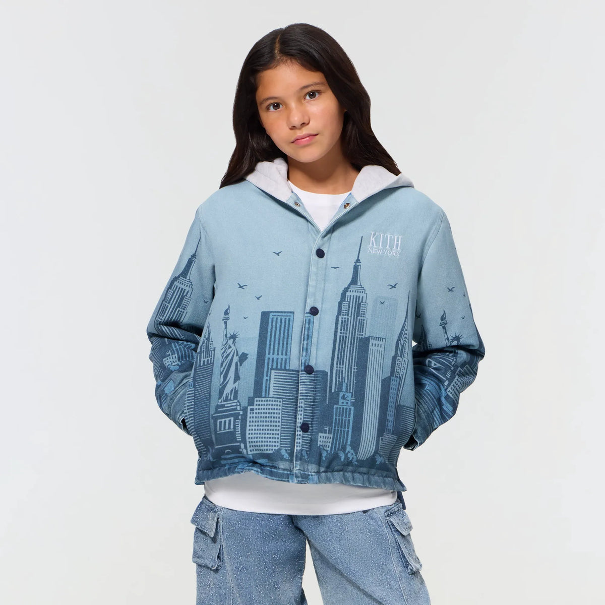 Kith Kids New York Scenic Shacket - Roman Wash