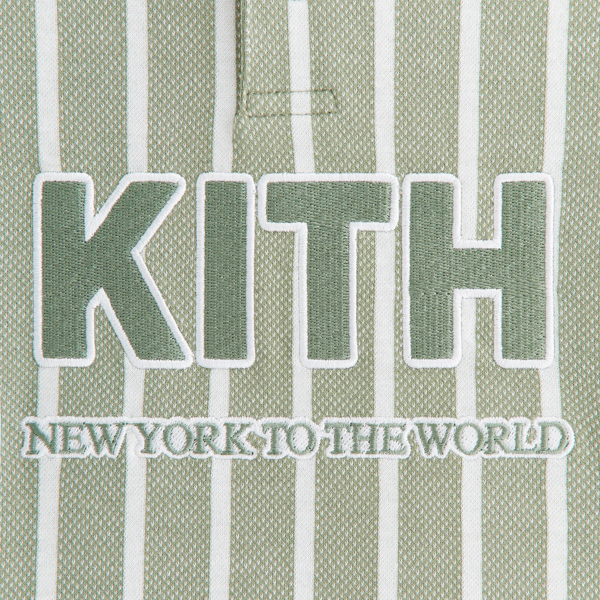 Kith Kids Birdseye Pearson Henley Pullover - Spear