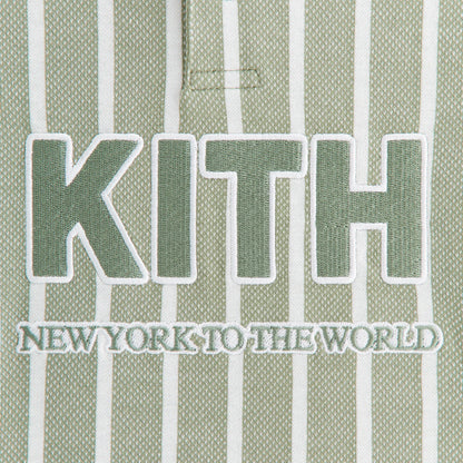Kith Kids Birdseye Pearson Henley Pullover - Spear