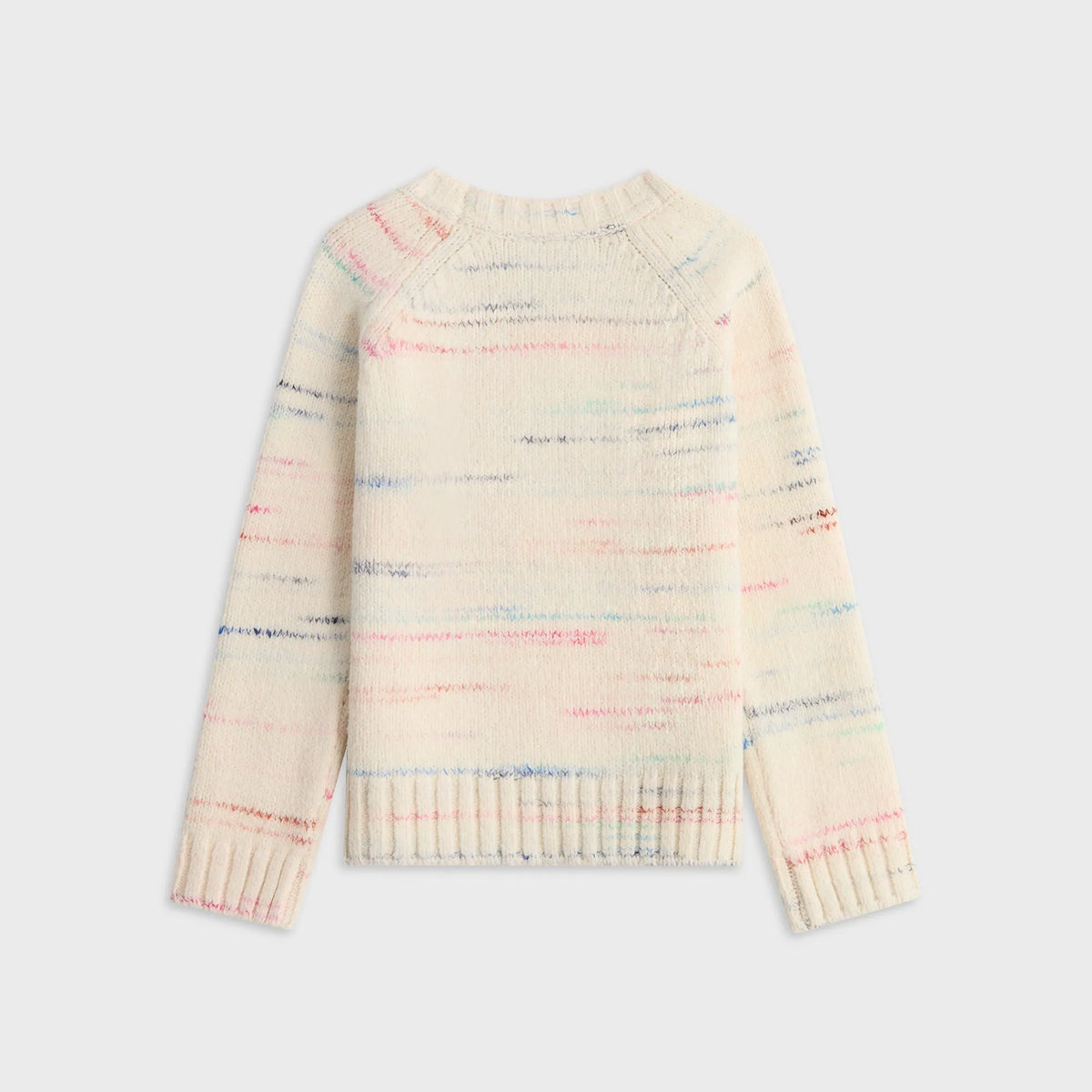 Kith Kids Raglan Crewneck Logo Sweater - Silk