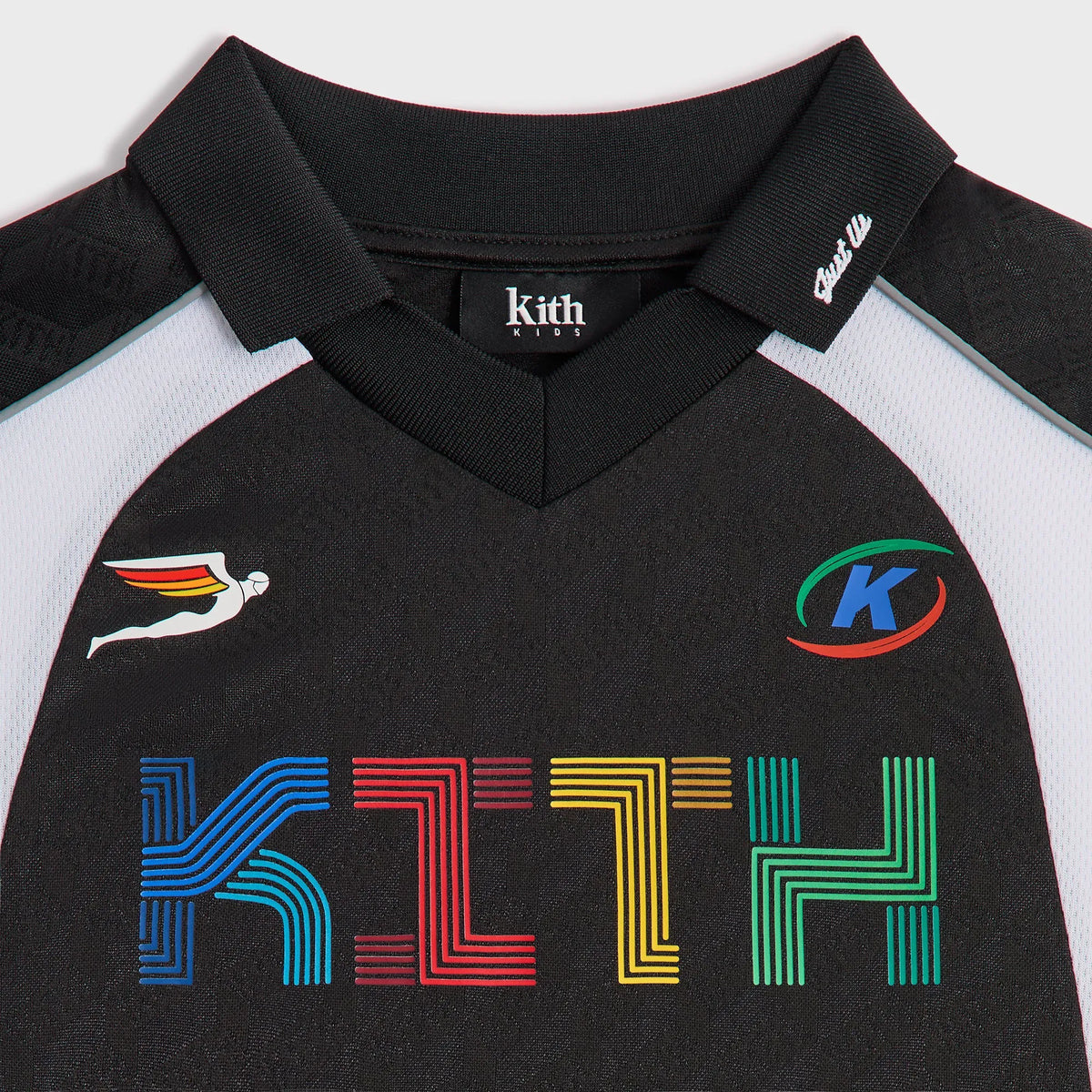 Kith Kids Short Sleeve Soccer Polo - Black