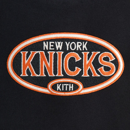 Kith Kids for the New York Knicks Raglan Nelson Crewneck - Black