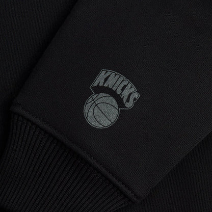 Kith Kids for the New York Knicks Raglan Nelson Crewneck - Black