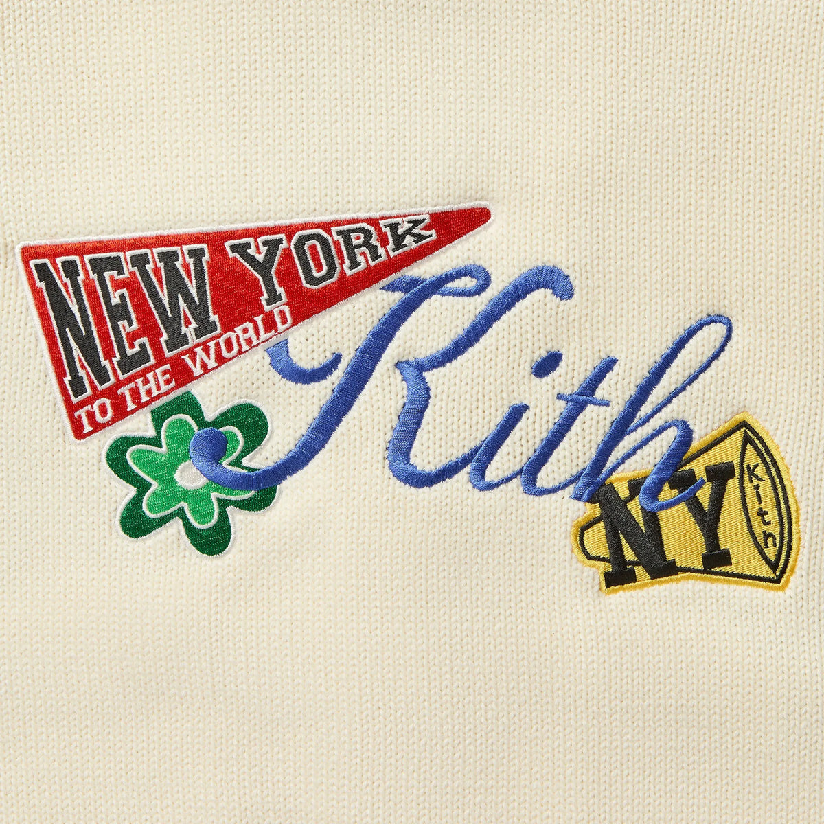 Kith Kids NY to the World Cardigan - Sandrift