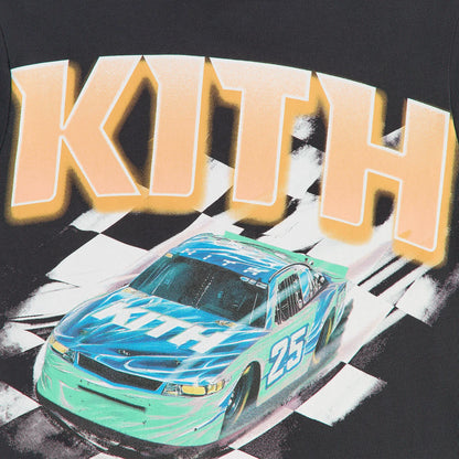 Kith Kids Racing Graphic Tee - Black