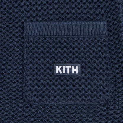 Kith Kids Textured Button Down Tilden Shirt - Nocturnal
