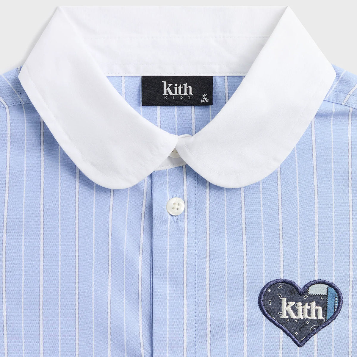 Kith Kids Cropped Apollo Shirt - Serene