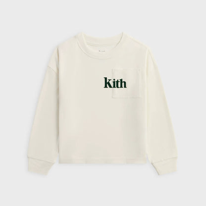 Kith Kids Long Sleeve Quinn Tee - Silk