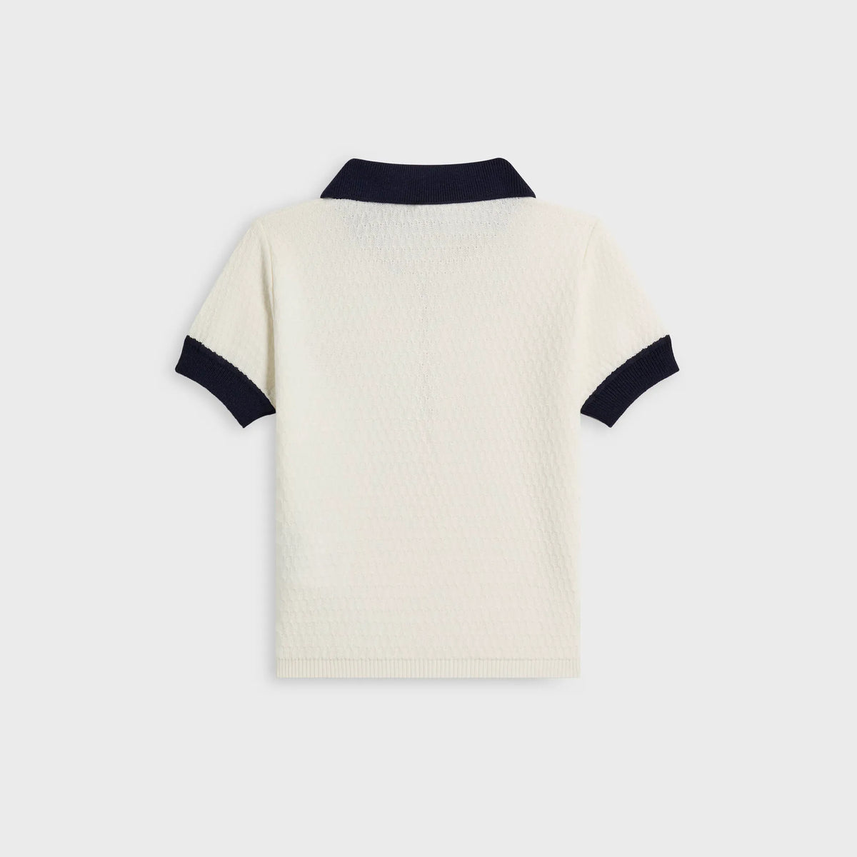 Kith Kids Knit Taylen Crop Polo - Silk