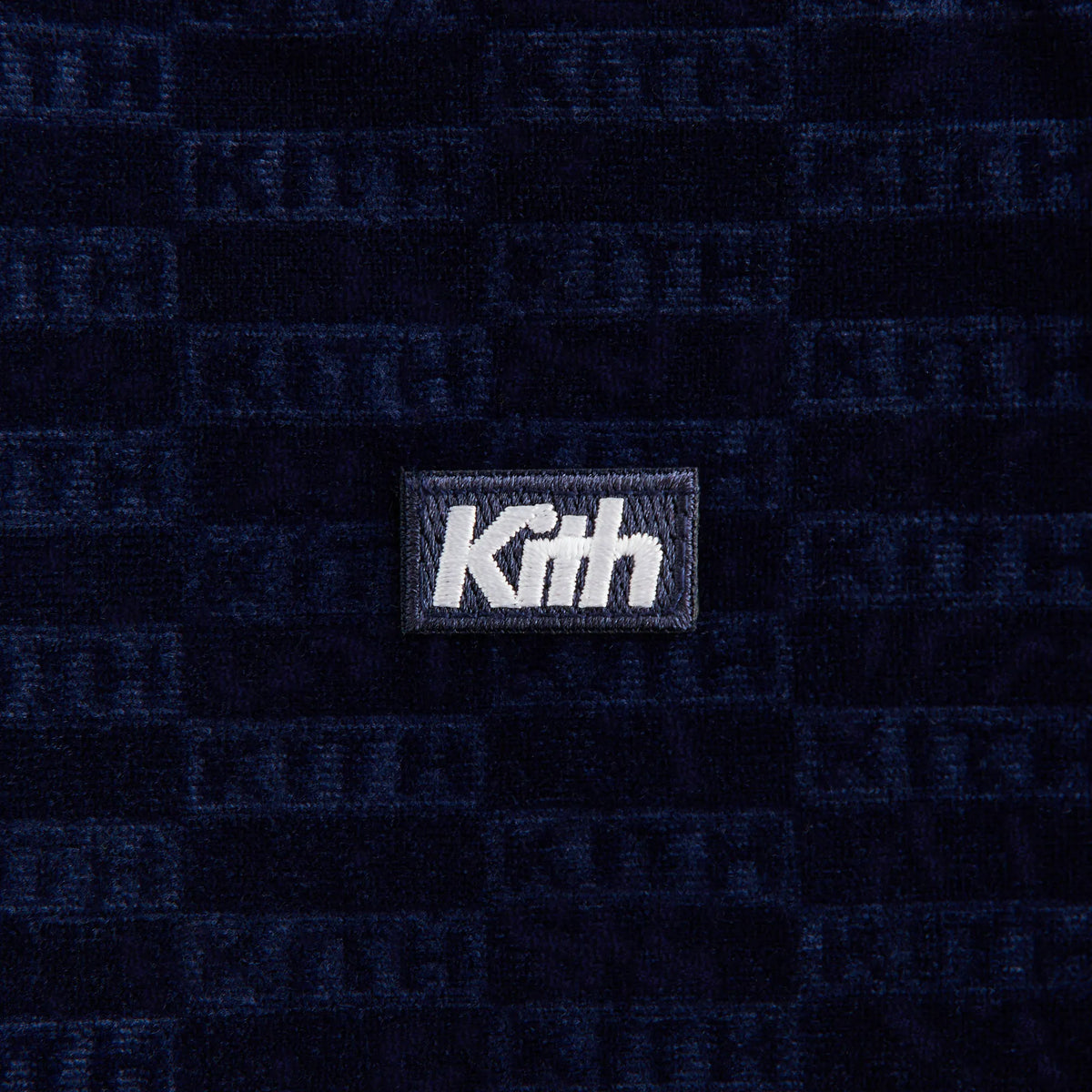 Kith Kids Monogram Velour Soccer Jersey - Nocturnal