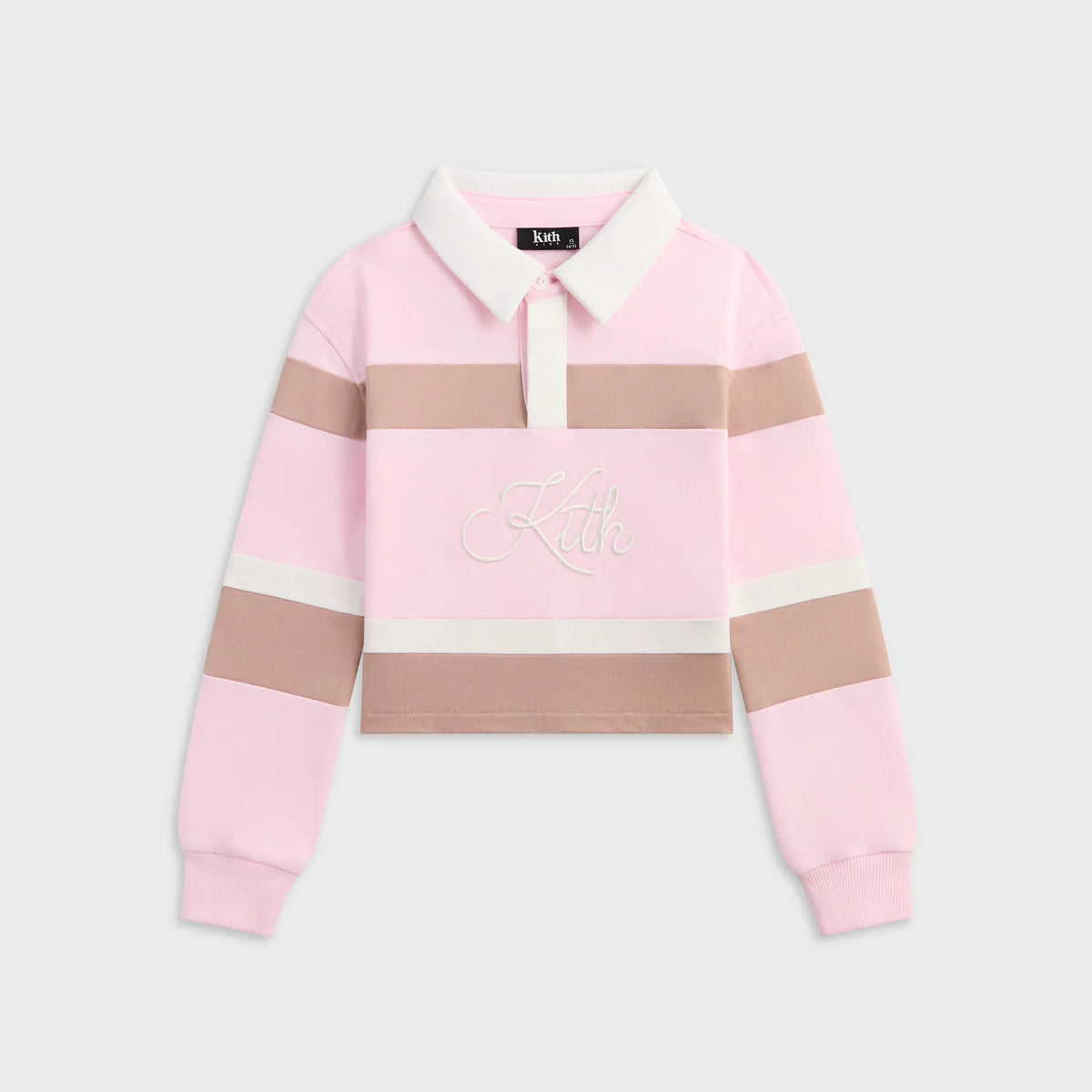 Kith Kids Blocked Cropped Rugby - Bloom