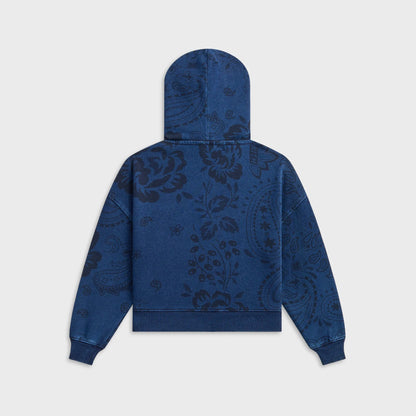 Kith Kids Full Zip Hoodie - Dark Indigo