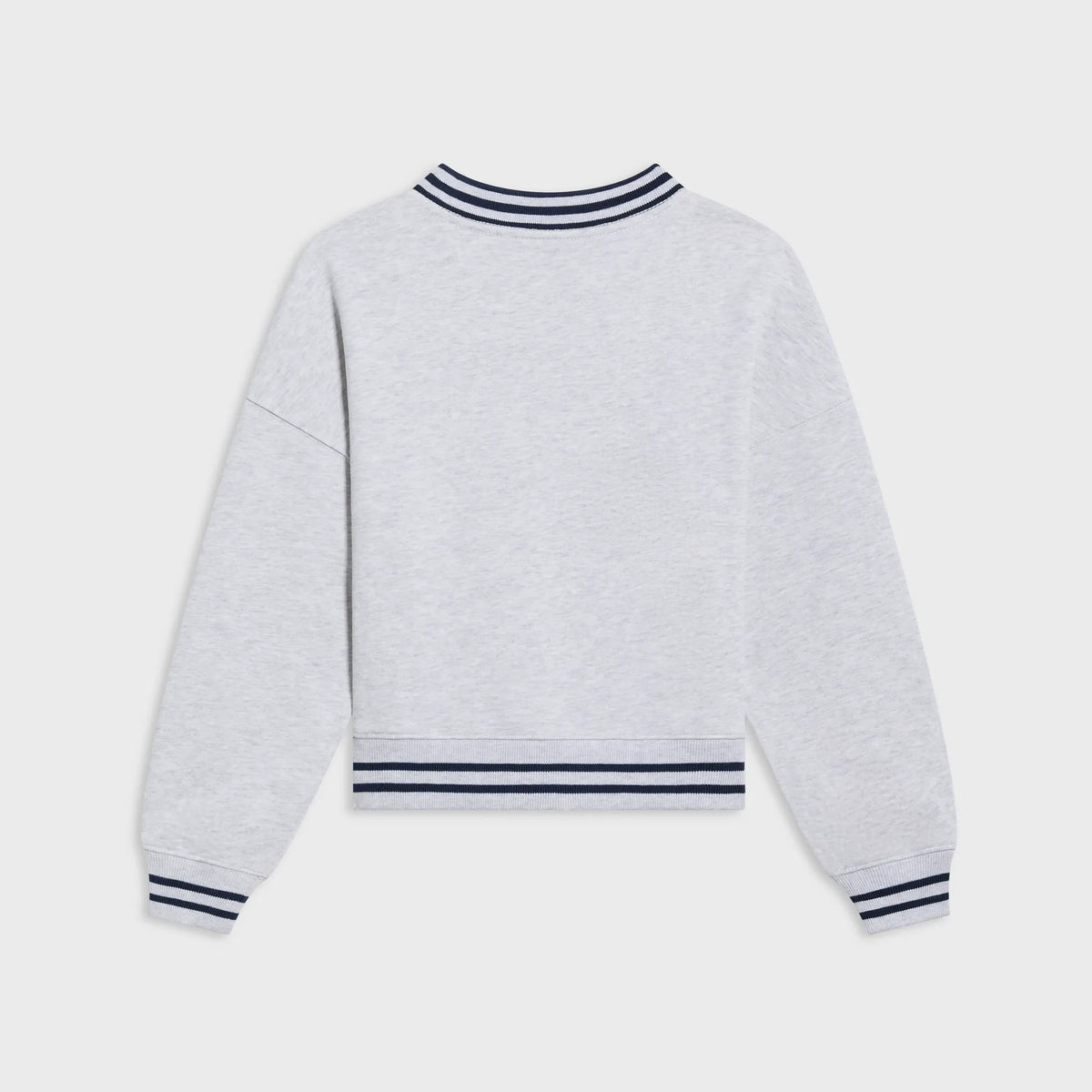 Kith Kids Collegiate Nelson Crewneck - Light Heather Grey