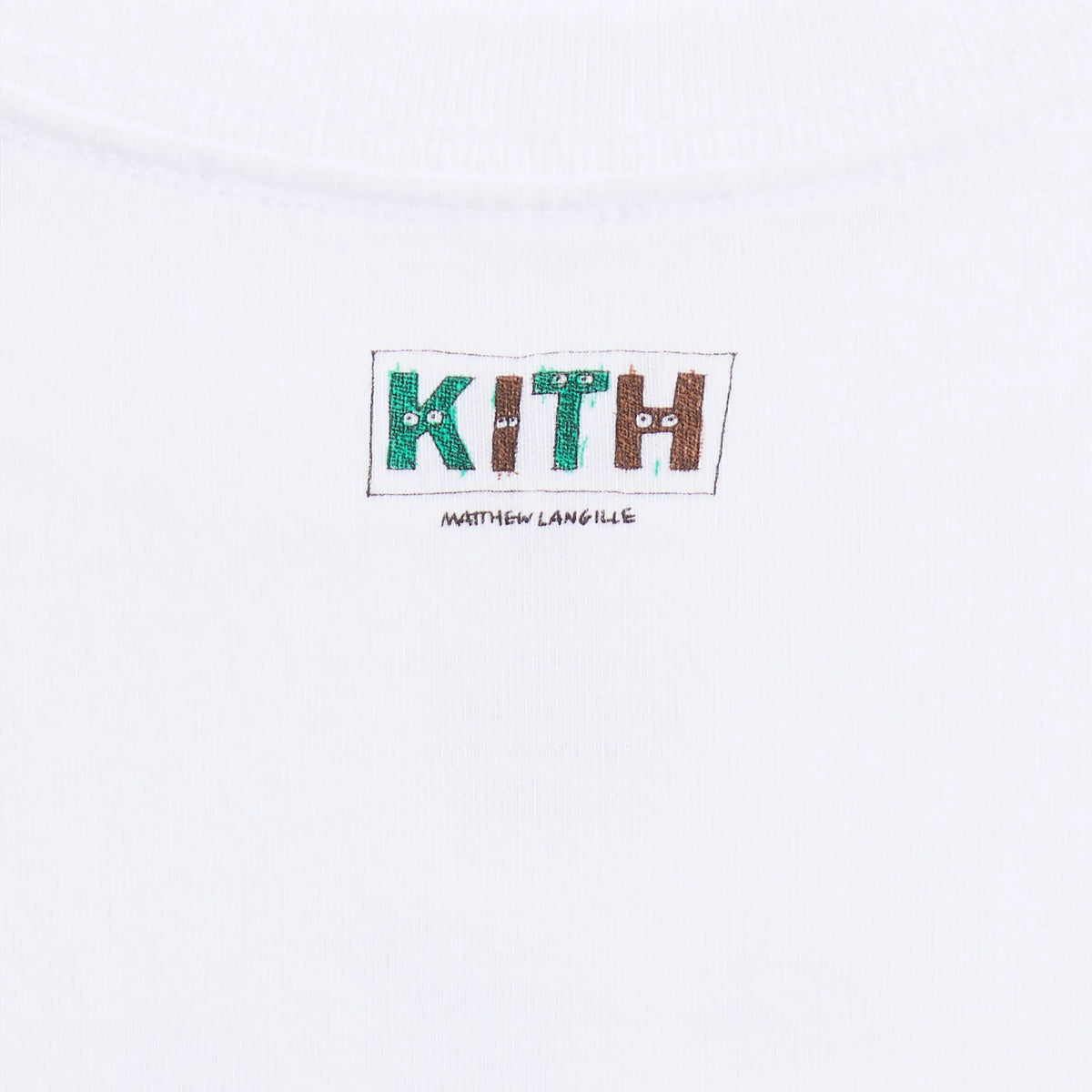 Kith Kids for Matthew Langille Graphic Tee - White