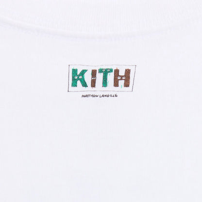 Kith Kids for Matthew Langille Graphic Tee - White