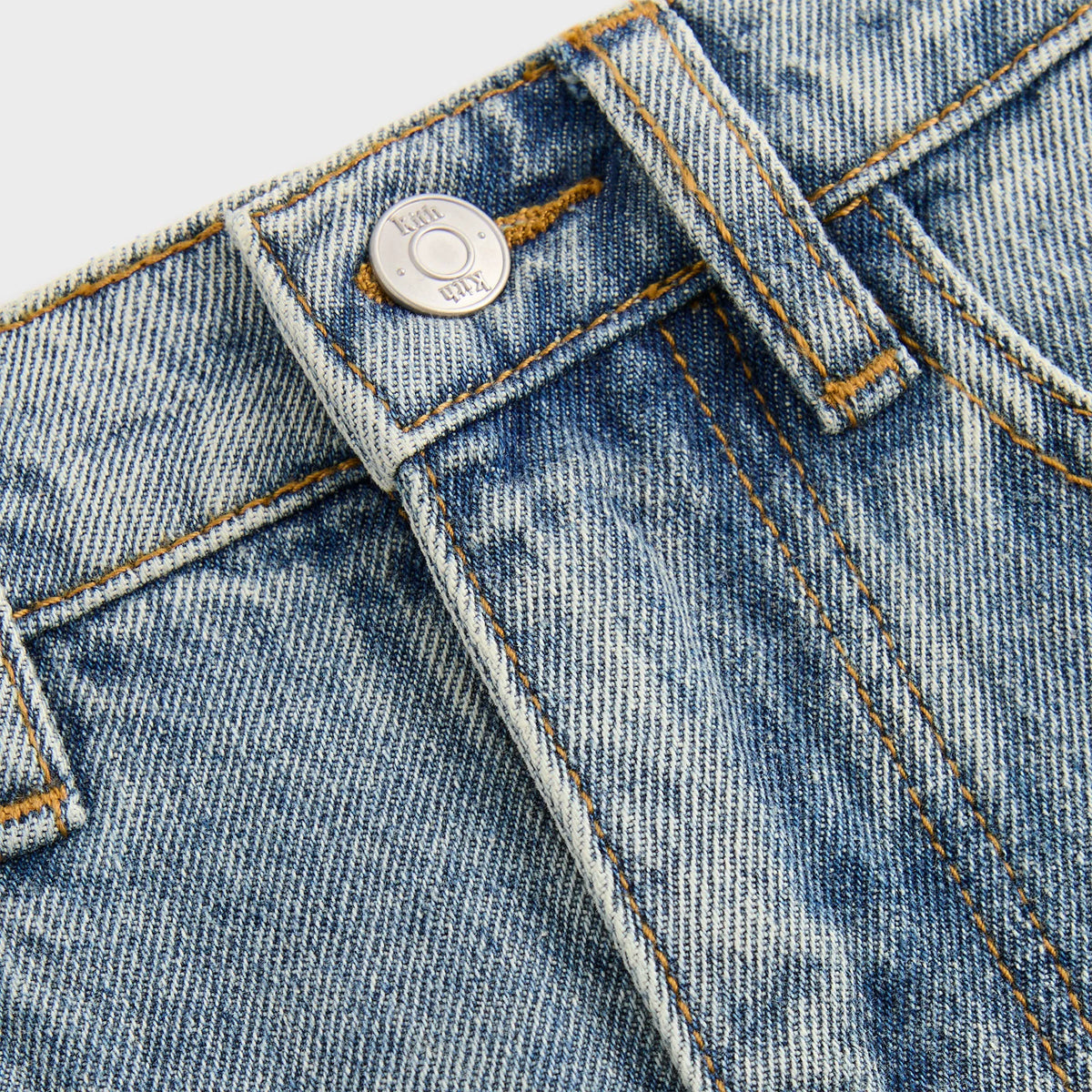 Kith Kids Denim Heston Wide Leg Jean - Roman Wash