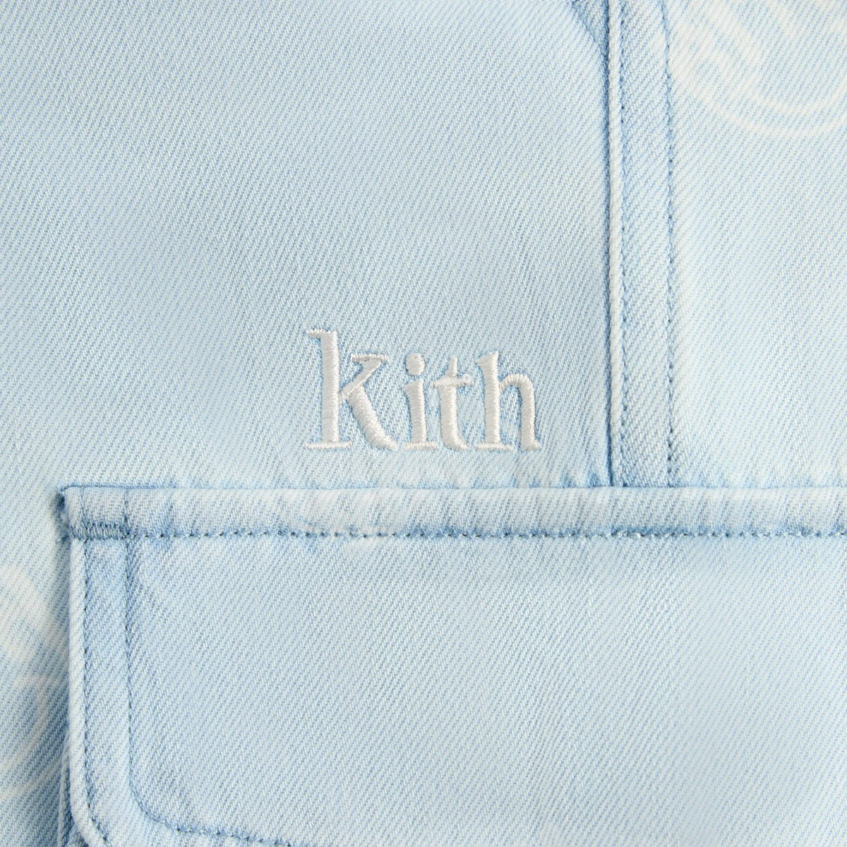 Kith Kids Kaiden Parachute Pant - Opal Light Wash